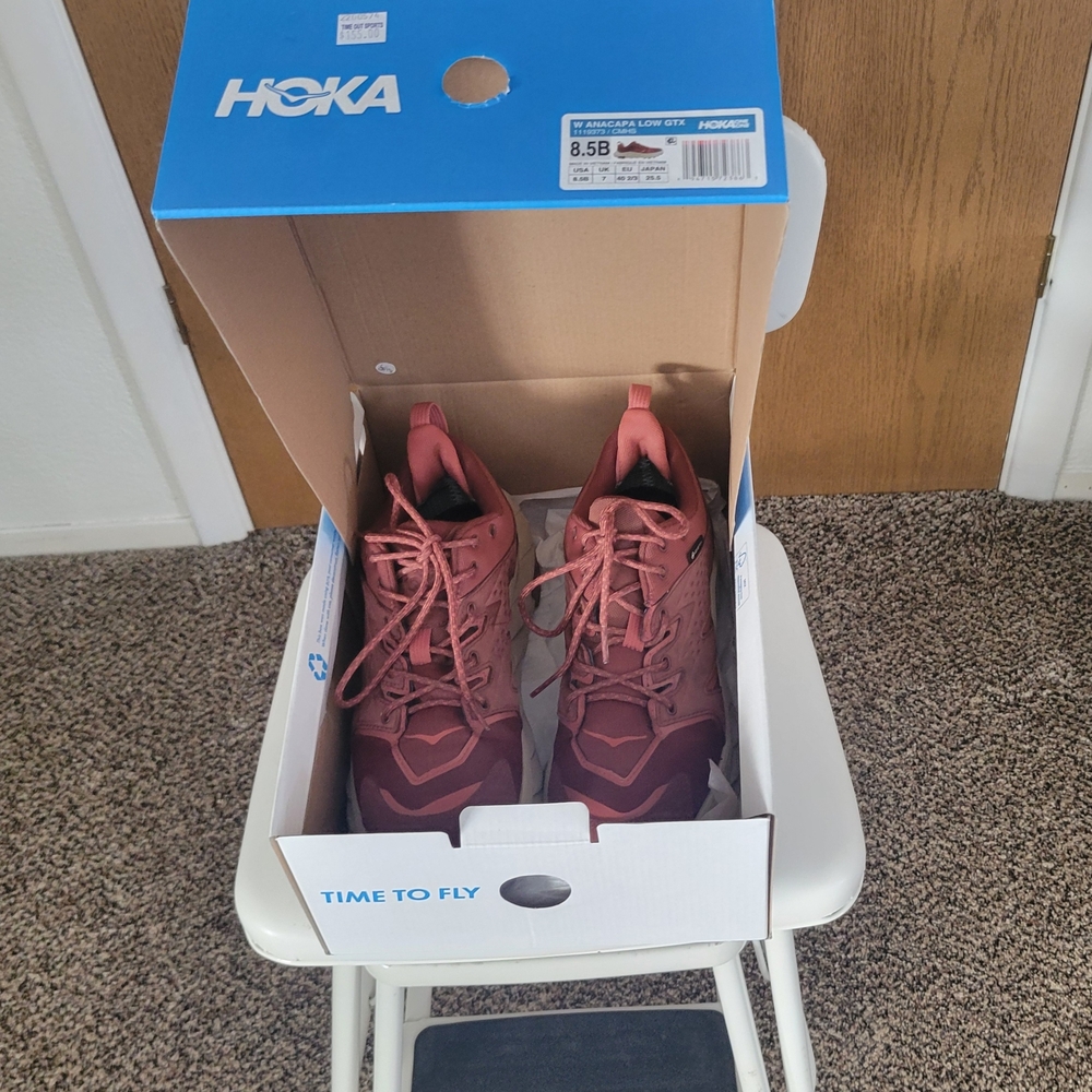 Hoka Women's Shoes in Rust - Picture 7 of 9